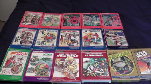 Lot intellivision games - lot,